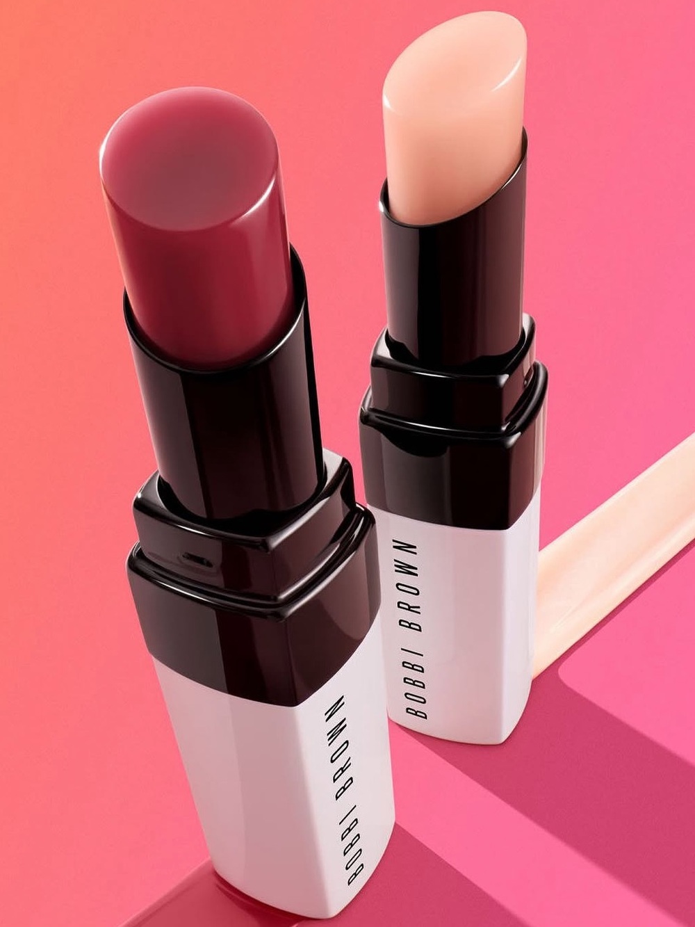 Bobbi Brown Extra Lip Tint Duo (Balm w/ Plumping + Peptide Technology) Rosy Pink